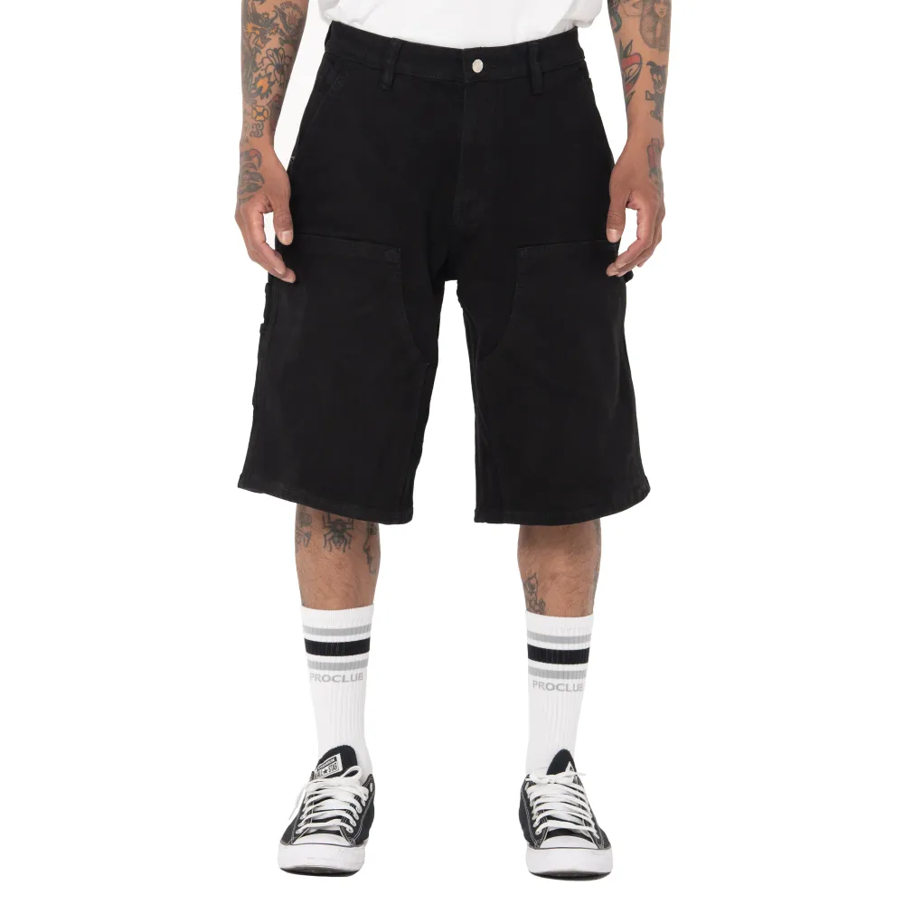 Pro Club Men's Heavyweight Double Knee Carpenter Short