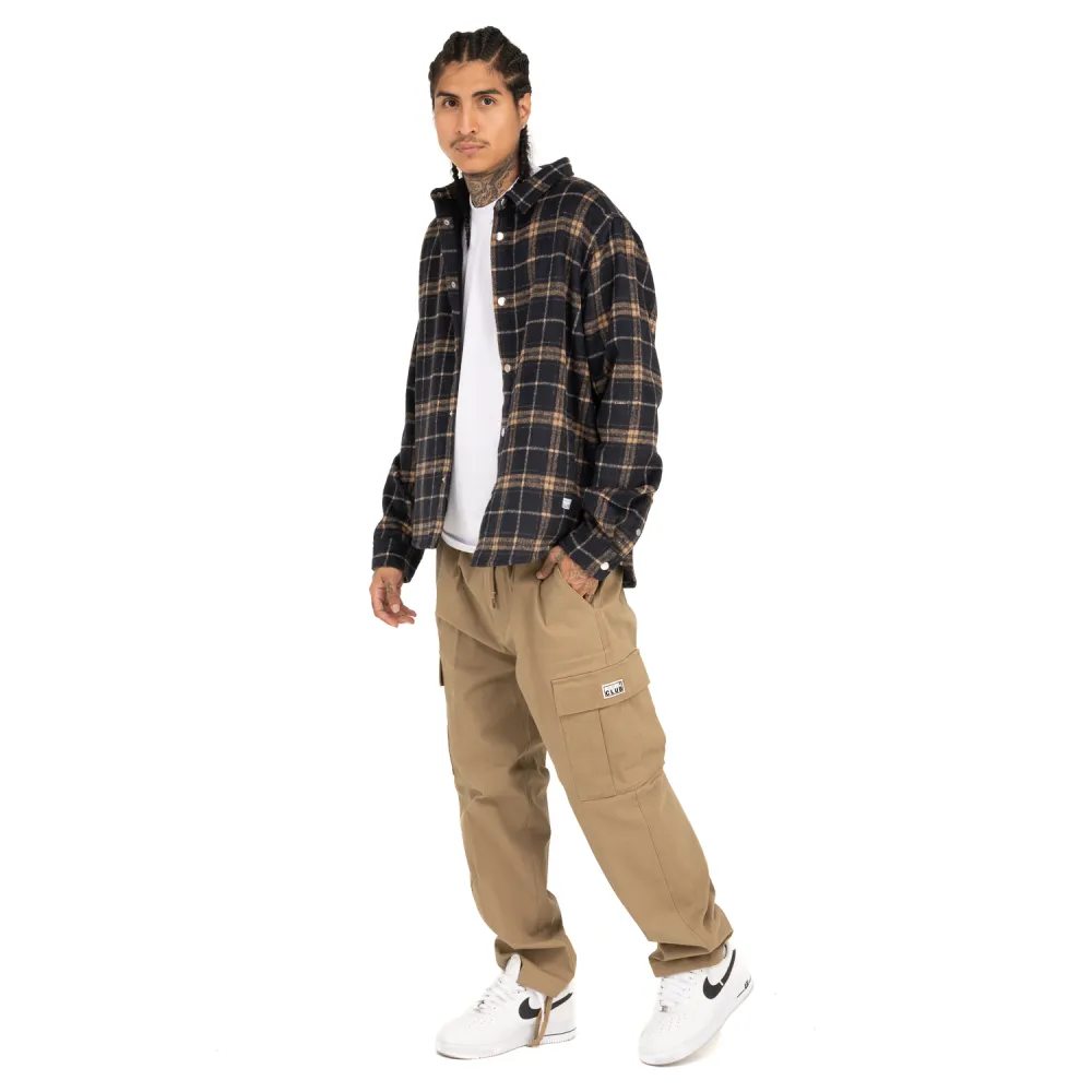 Pro Club Men's Heavyweight Flannel Shirt Jacket
