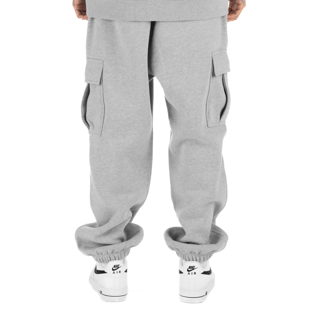 Pro Club Men's Heavyweight Tapered Fleece Cargo Sweatpant