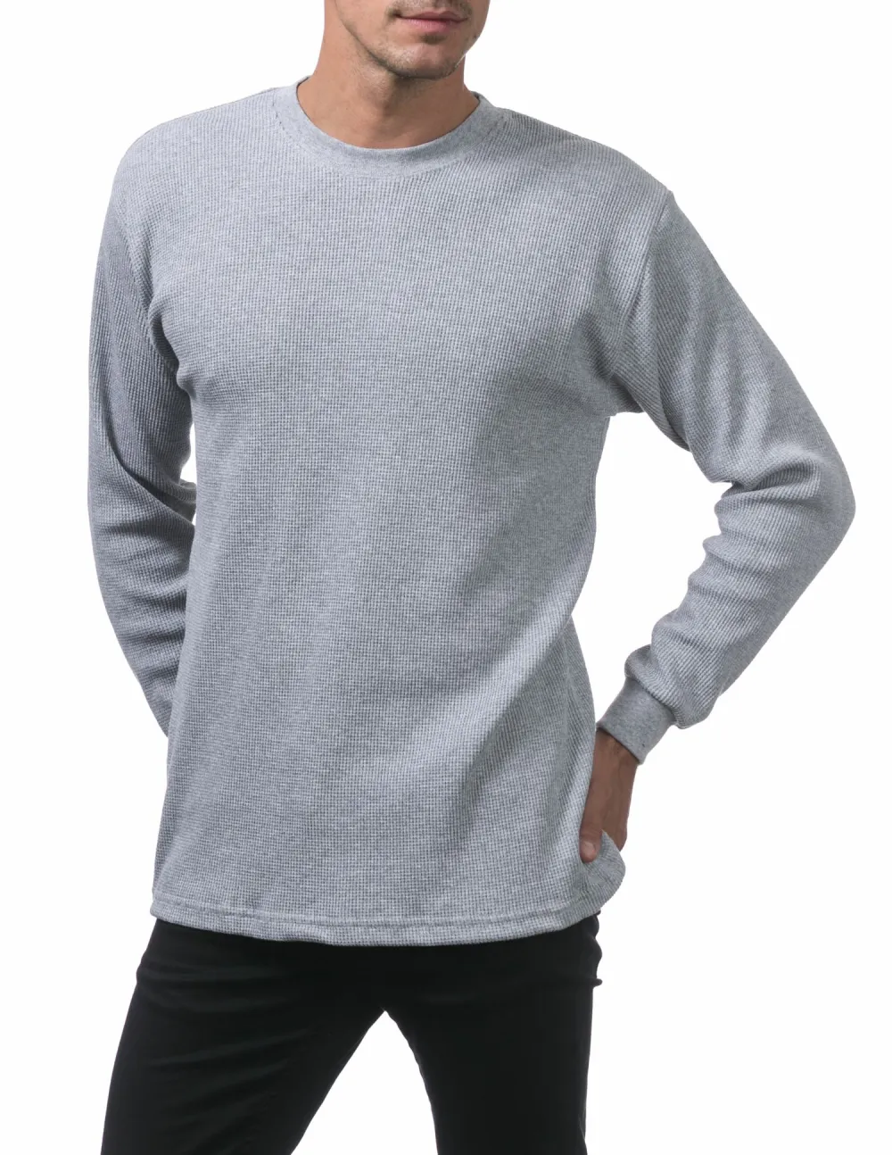 Pro Club Men's Heavyweight Cotton Long Sleeve Thermal Top