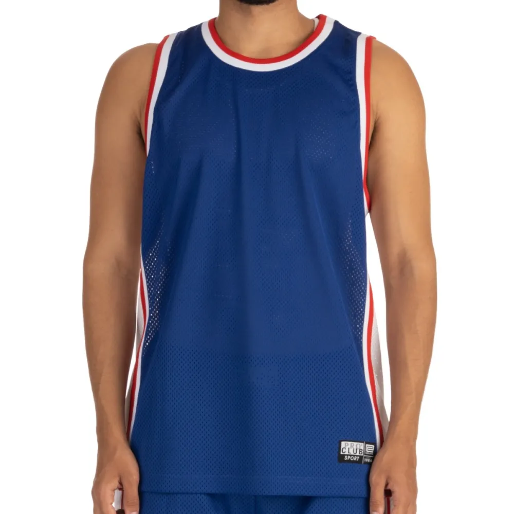 Pro Club Men's Retro Basketball Jersey