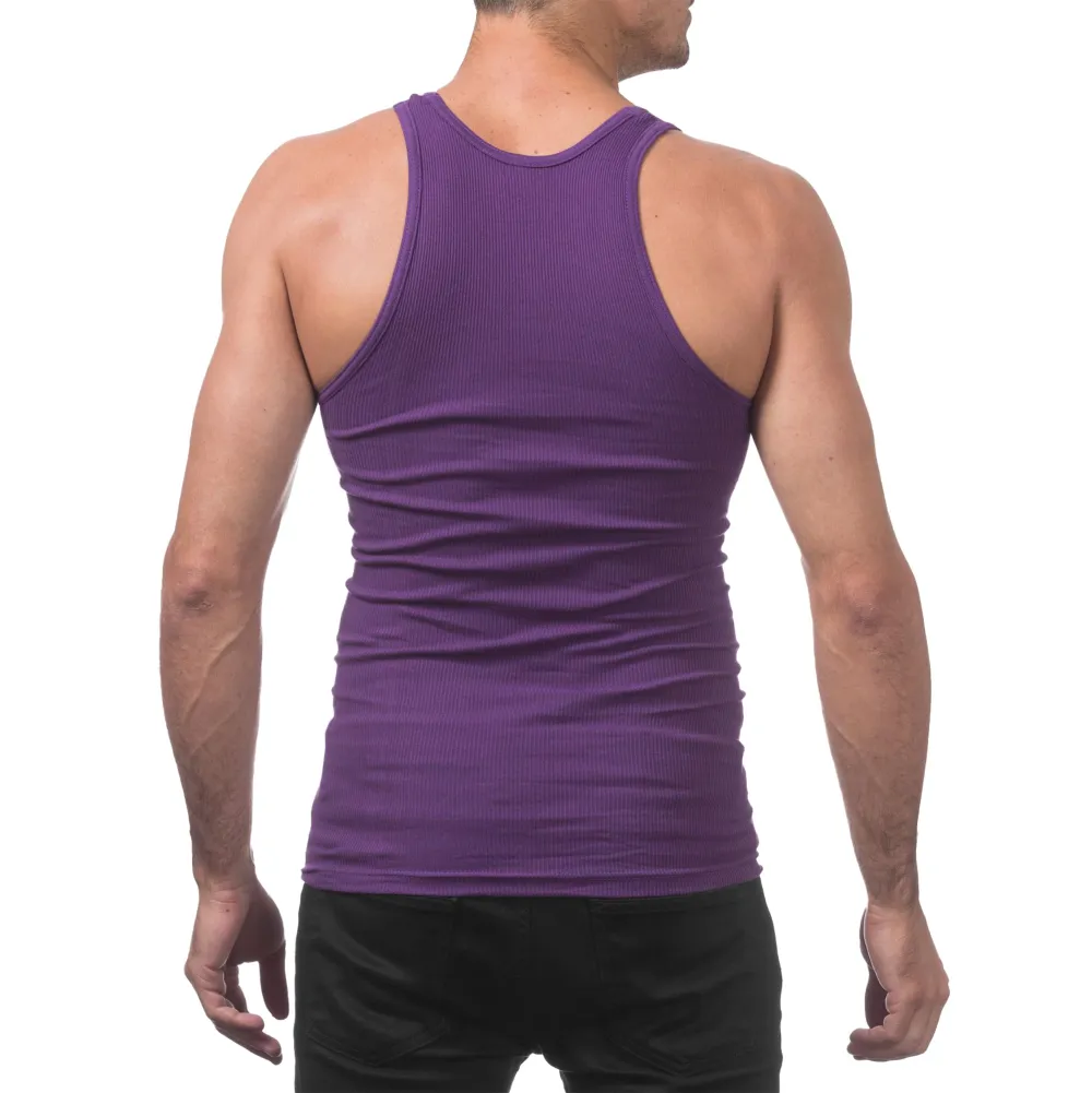 Pro Club Men's Premium Ringspun Cotton Ribbed A-Shirt