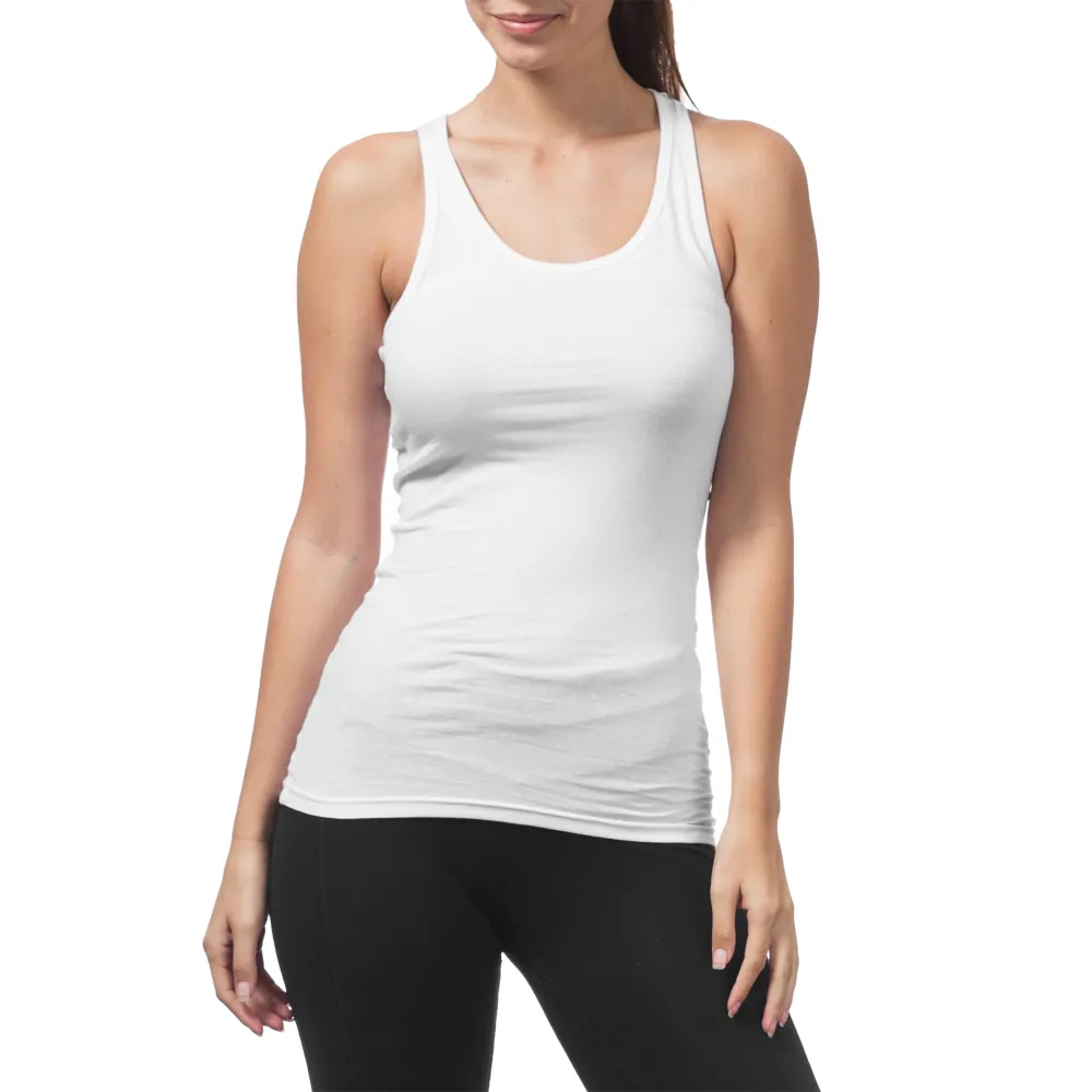 Pro Club Women's Racer Back Tank Top