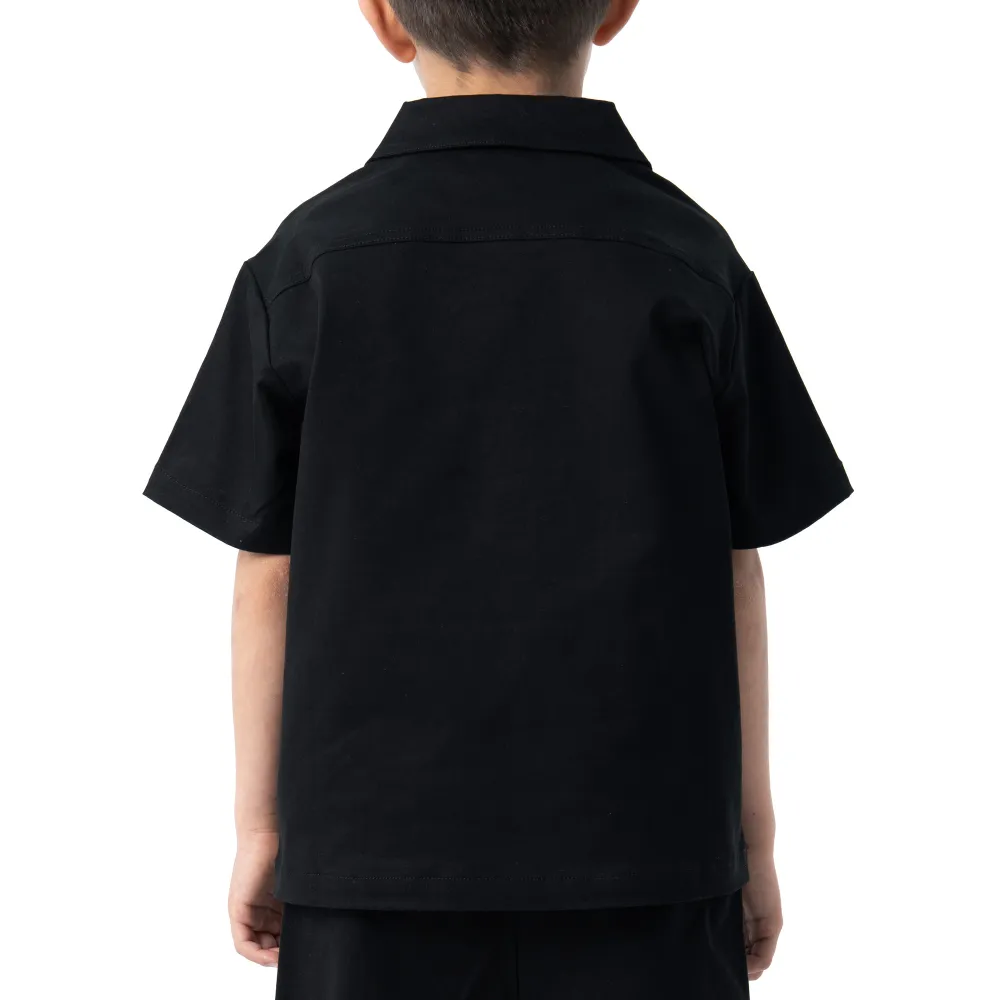 Pro Club Kid's Quarter Zip Work Shirt