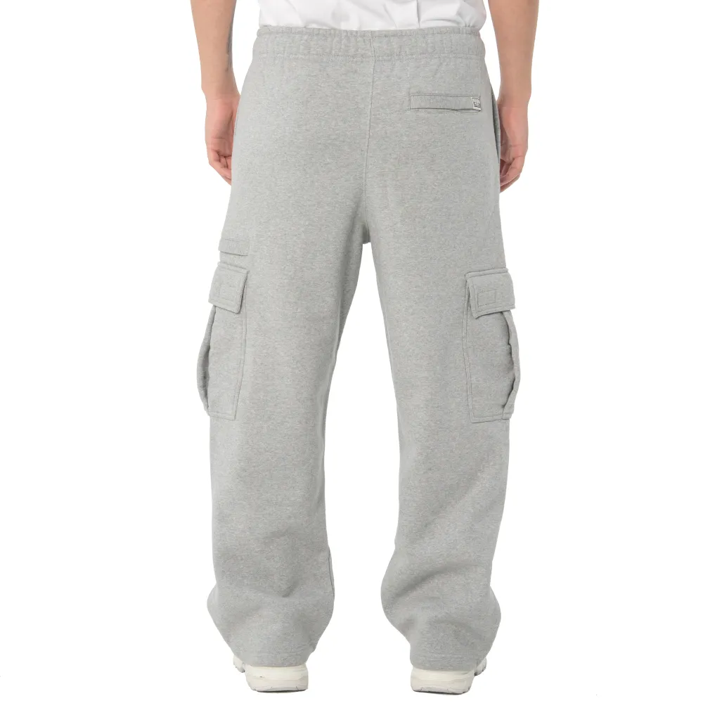 Pro Club Men's Heavyweight Basic Open Leg Cargo Sweatpant