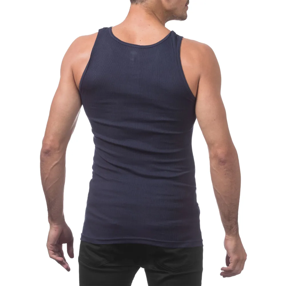 Pro Club Men's Premium Ringspun Cotton Ribbed A-Shirt