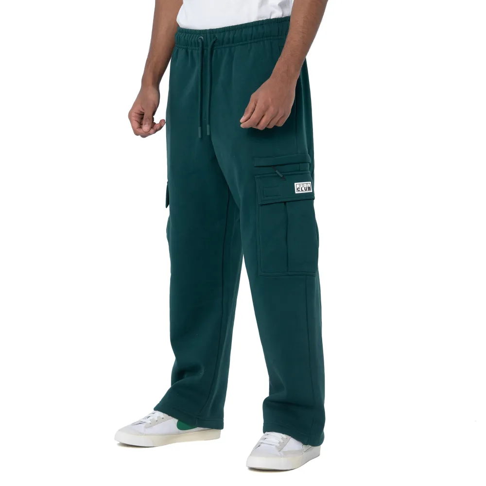 Pro Club Men's Heavyweight Basic Open Leg Cargo Sweatpant