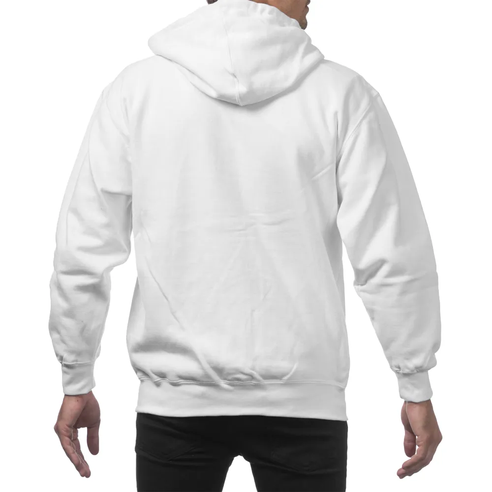 Pro Club Men's Heavyweight Full Zip Fleece Hoodie