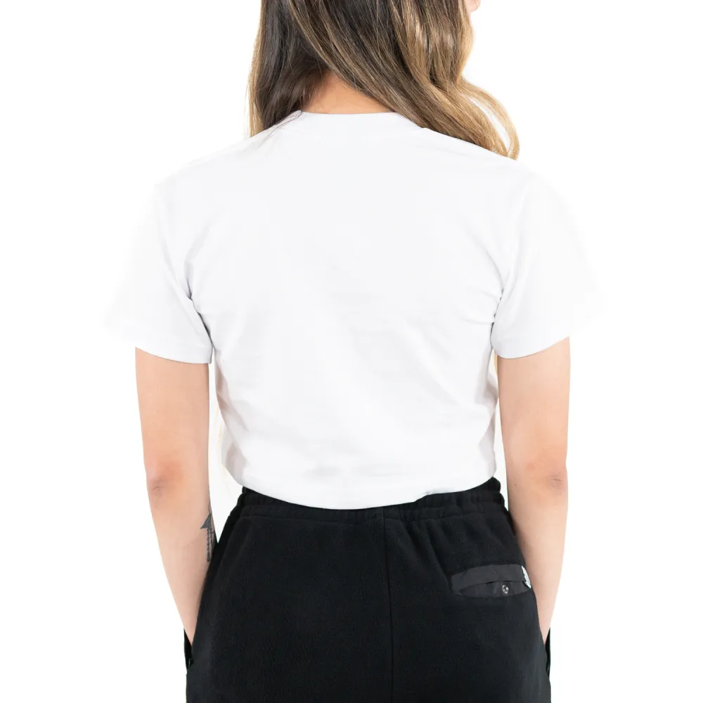 Pro Club Women's Heavyweight Cotton Short Sleeve Crop Top