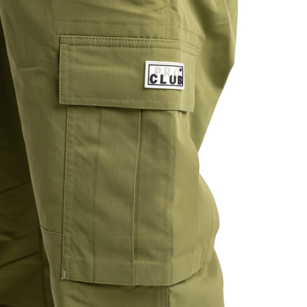 Pro Club Men's Ripstop Nylon Cargo Pants