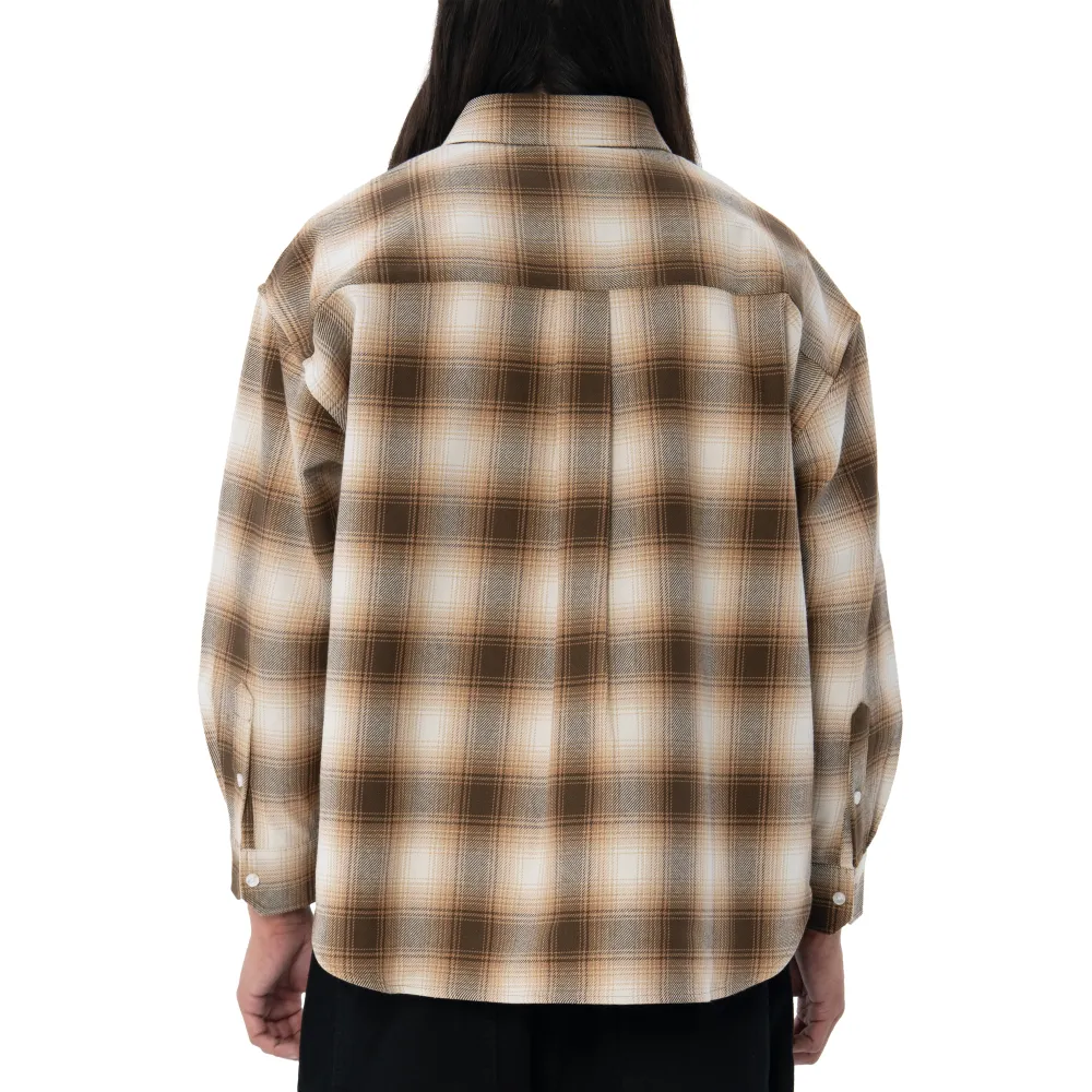 Pro Club Men's Heavywide Ombre Flannel Shirt