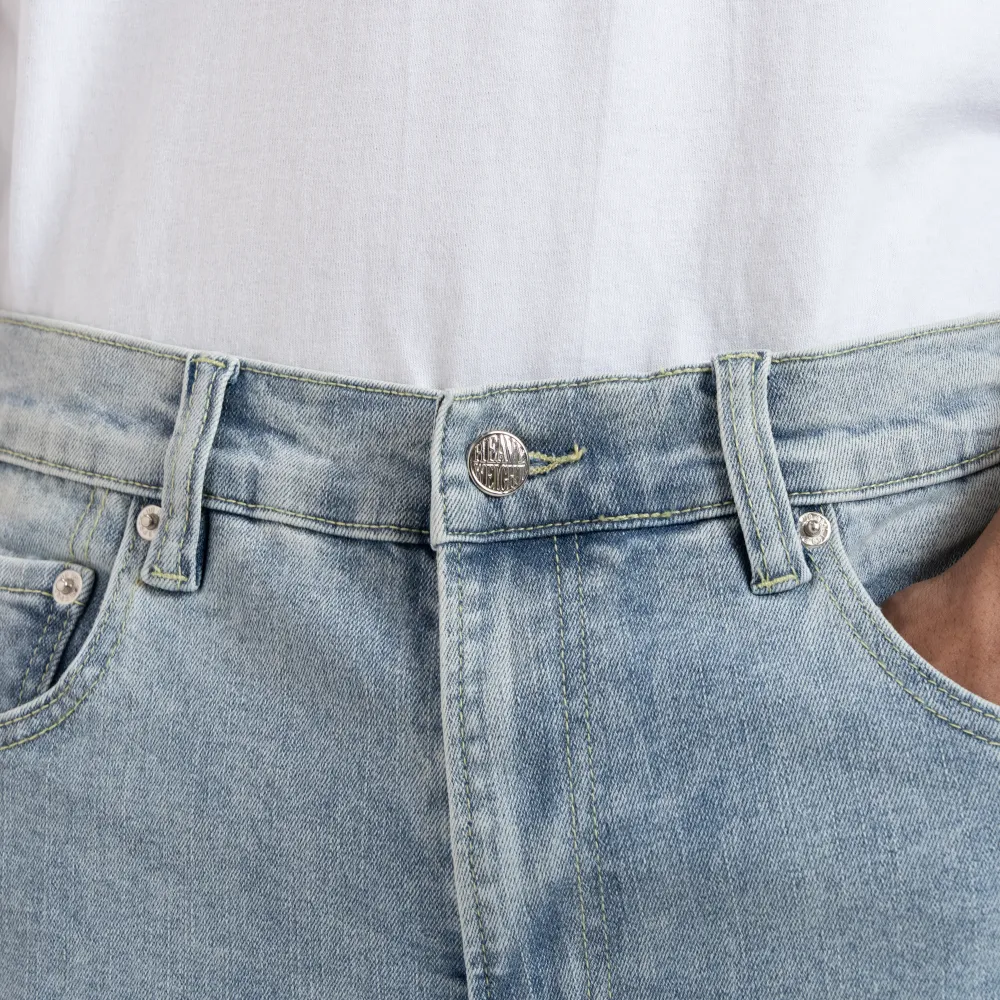 Pro Club Men's Heavyweight Barrel Leg Denim Pant