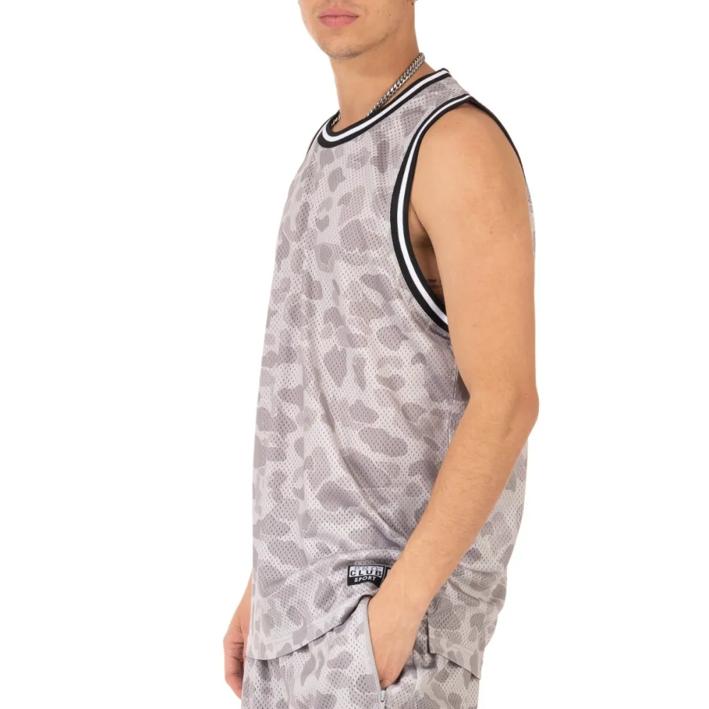 Pro Club Men's Classic Camo Basketball Jersey