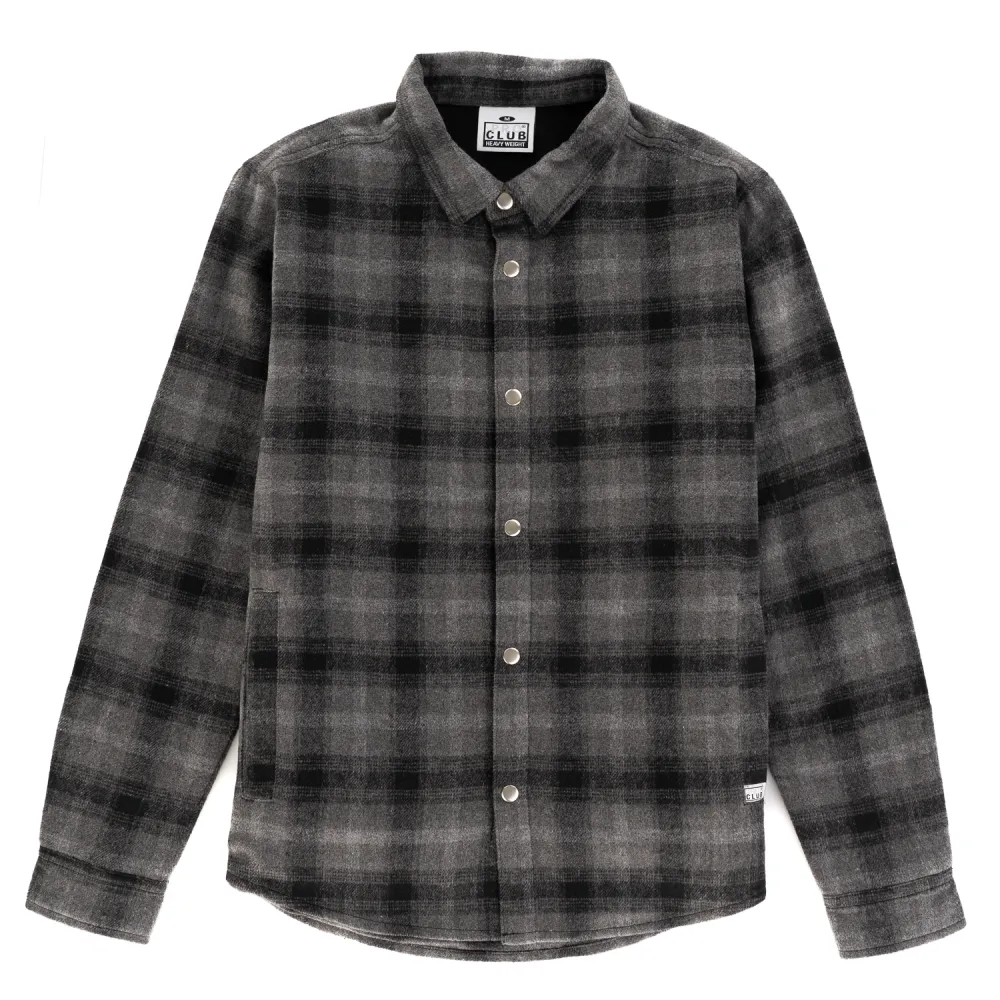 Pro Club Men's Heavyweight Flannel Shirt Jacket