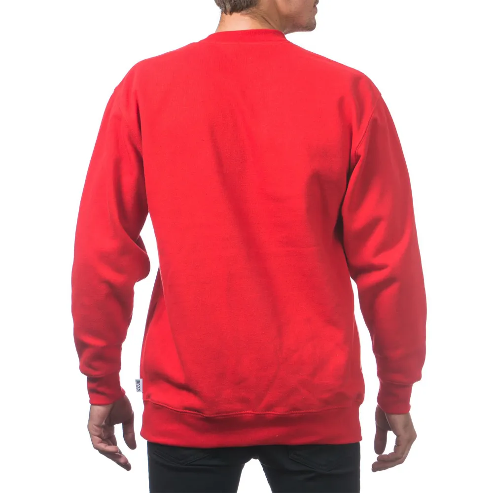 Pro Club Men's Heavyweight 13oz Crew Neck Fleece Pullover Sweatshirt