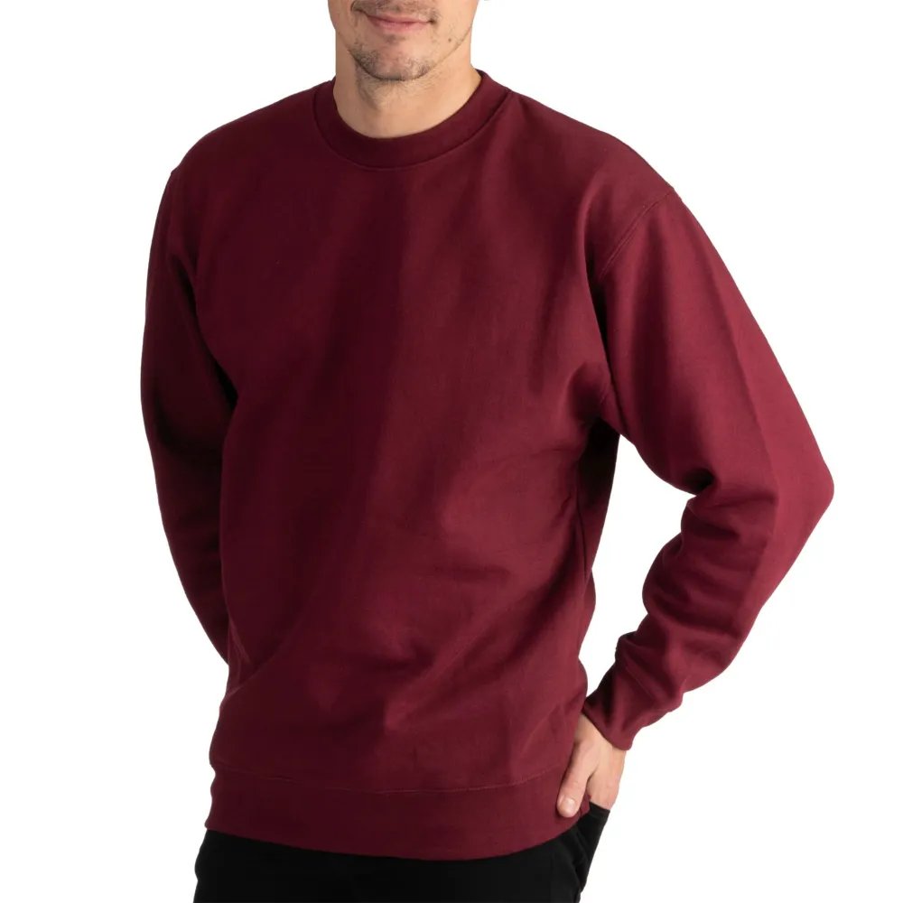 Pro Club Men's Heavyweight 13oz Crew Neck Fleece Pullover Sweatshirt