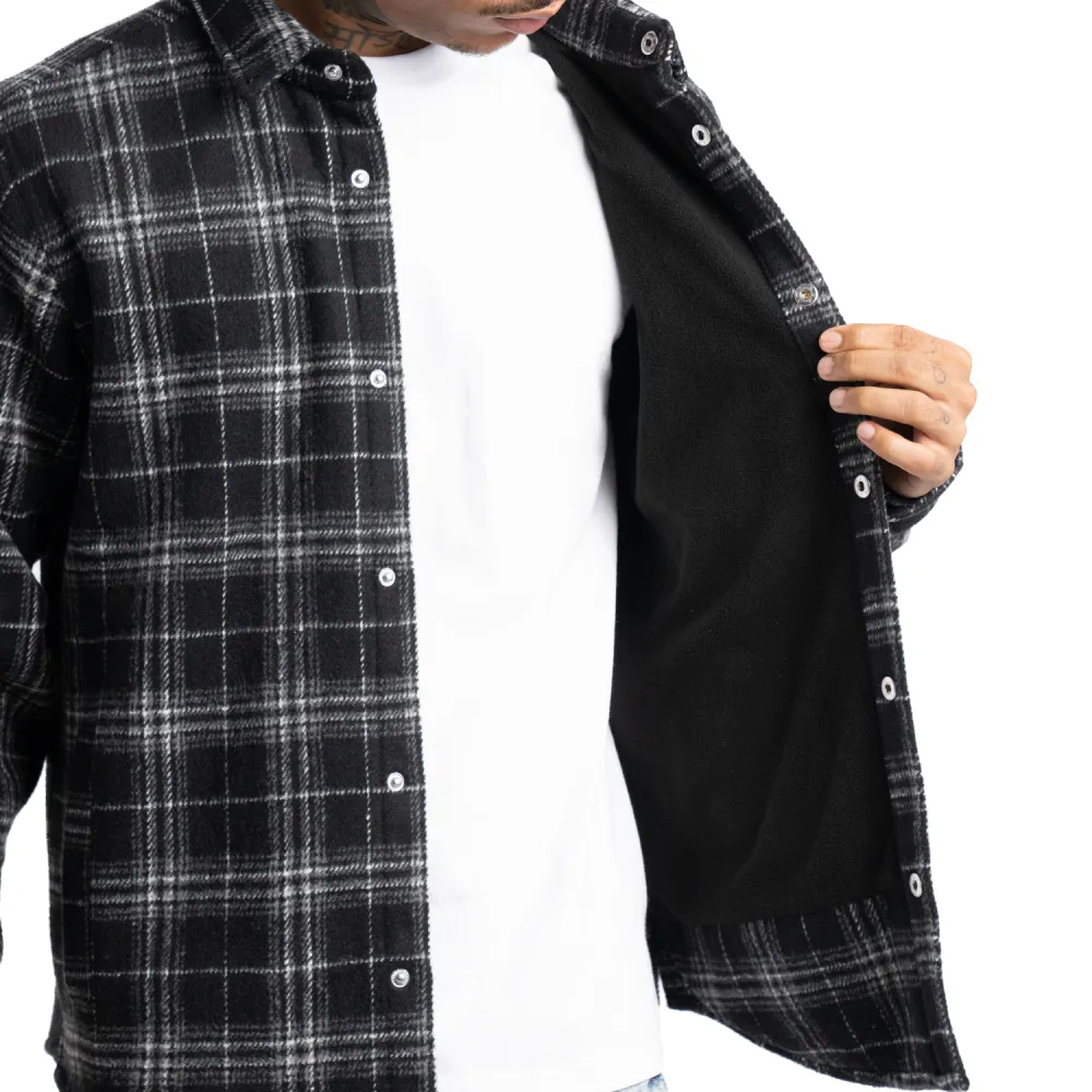 Pro Club Men's Heavyweight Flannel Shirt Jacket