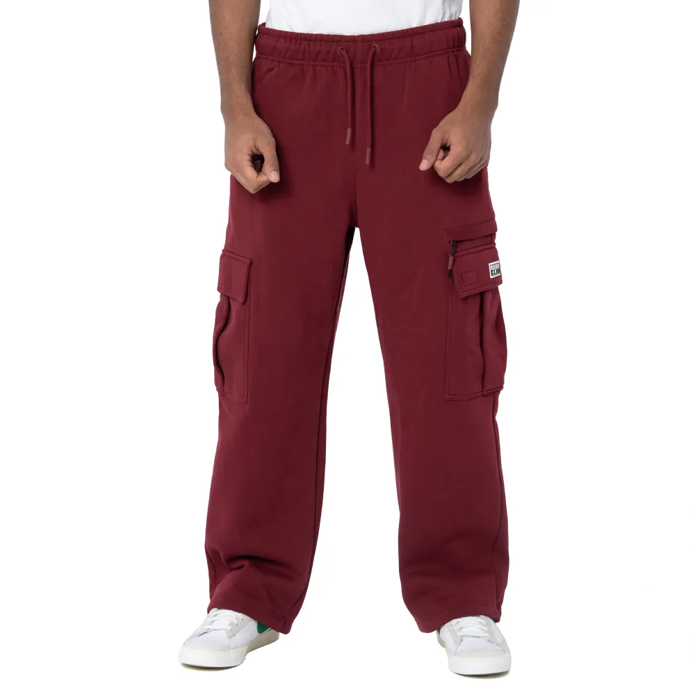 Pro Club Men's Heavyweight Basic Open Leg Cargo Sweatpant