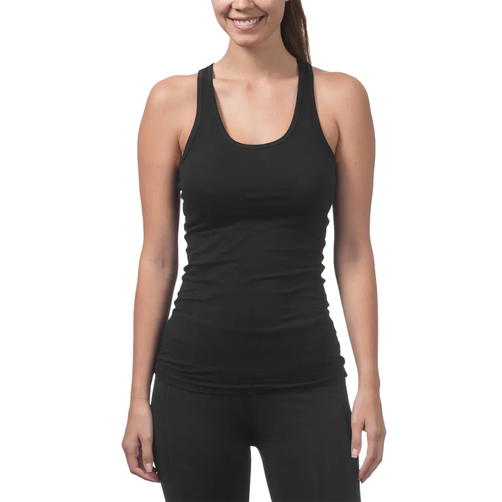 Pro Club Women's Racer Back Tank Top