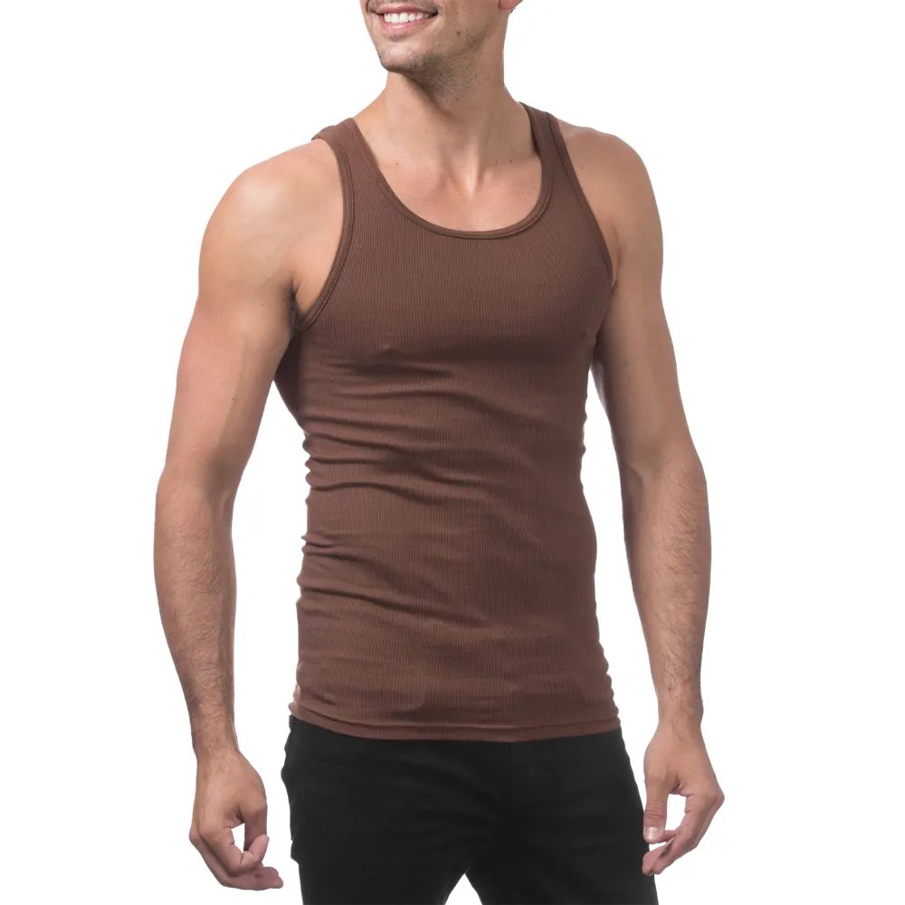 Pro Club Men's Premium Ringspun Cotton Ribbed A-Shirt