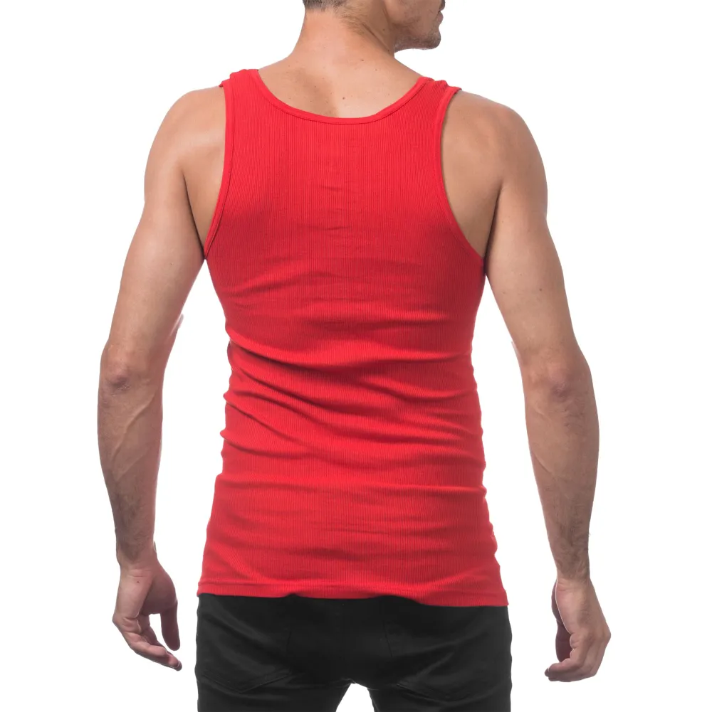 Pro Club Men's Premium Ringspun Cotton Ribbed A-Shirt